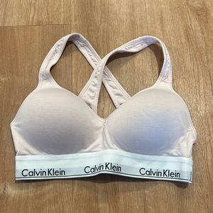 Pink medium calvin Klein bra